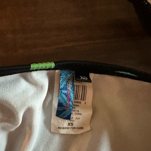 Island Soul black & Blue polka dot Bikini- XS - Picture 4 of 6